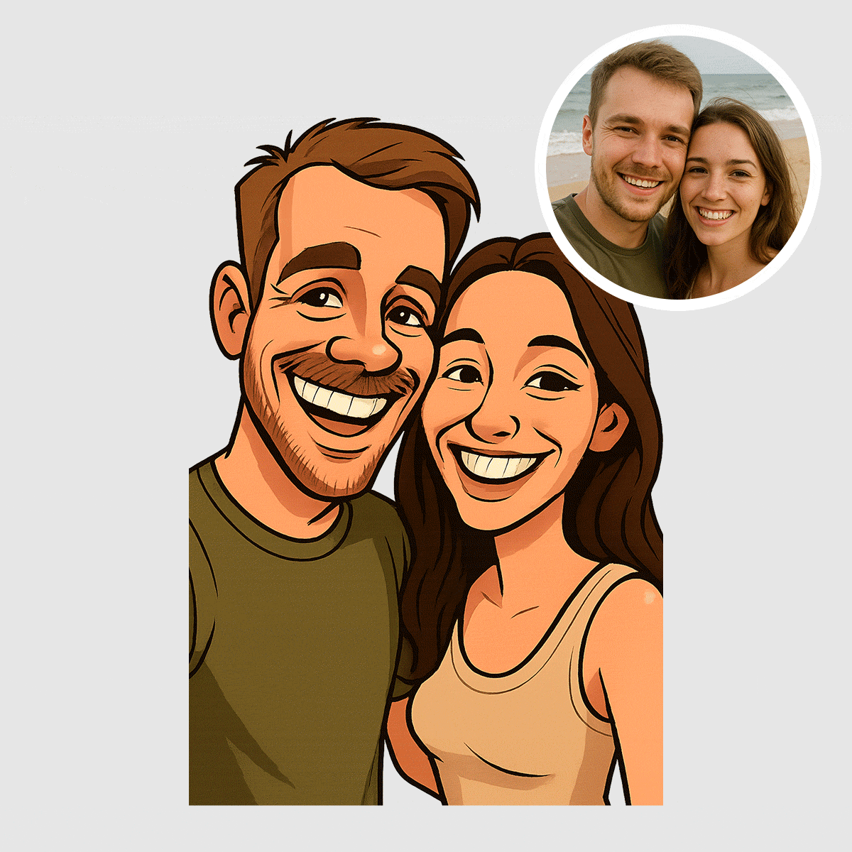 Karikatúra z vlastnej fotky