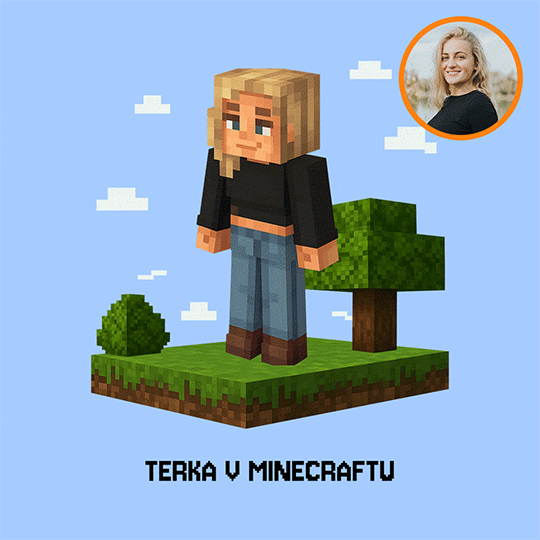 Minecraft z vlastnej fotky