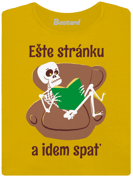 Ešte stránku dámske tričko Yellow