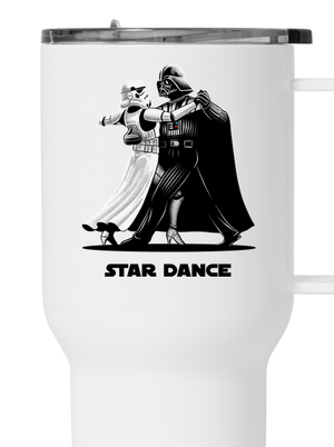 Star dance termohrnček White