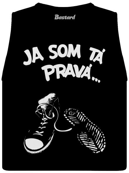 Hľadám tú pravú dámske tielko voľné Black