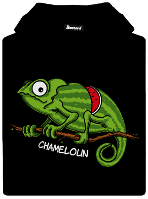 Chameloun pánska mikina klokanka Black