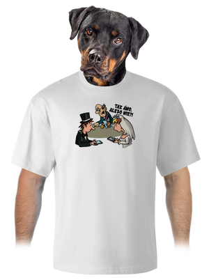 Svadobný obrad unisex tričko oversized White