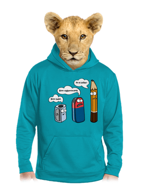 detská mikina klokanka