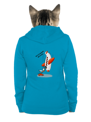 dámska mikina na zips