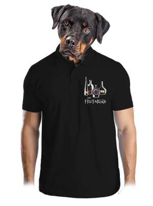 Frutarián pánska polokošeľa Black