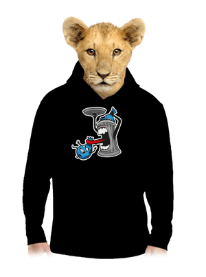 detská mikina klokanka