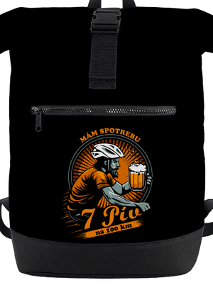 Spotreba 7 na 100 batoh Black