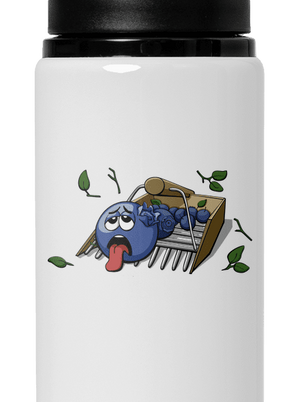 Čučoriedky flaša na vodu White