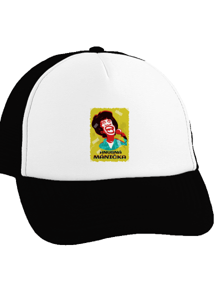 Mánička šiltovka truckerka Black cap
