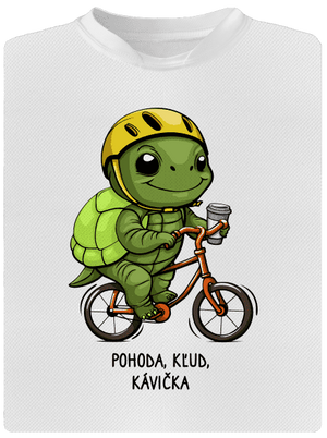 Pohoda, kľud detské športové tričko White