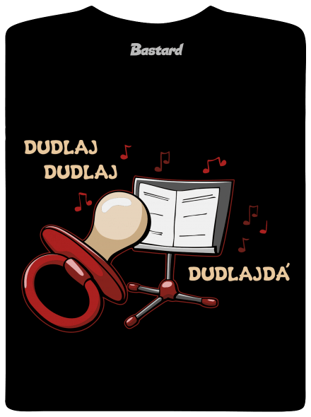 Dudlajdá pánske dlhý rukáv Black