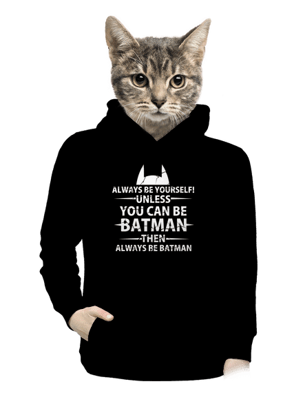 Batman dámska mikina klokanka Black