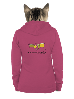 dámska mikina na zips