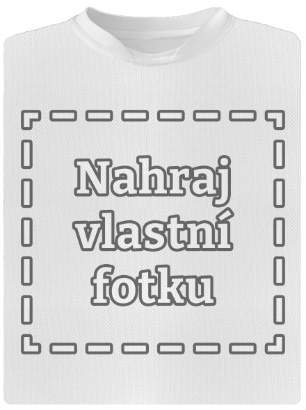 Vlastná potlač pánske športové tričko White