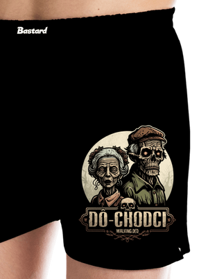 Dô-chodci pánske trenky Black