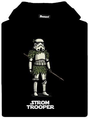 Strom trooper detská mikina klokanka Black