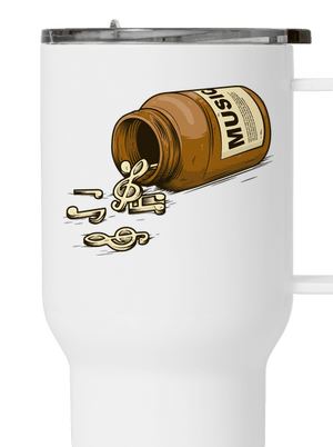 Music Pills termohrnček White