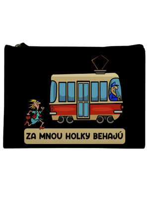 Za mnou baby behajú taštička Black