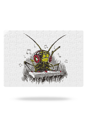 DJ Cvrček puzzle White