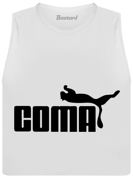 Coma dámske tielko voľné White