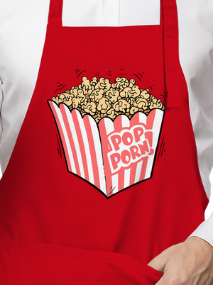 Popporn zástera Red