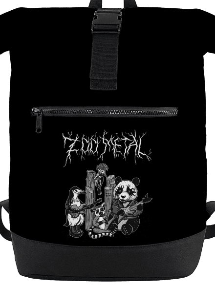 ZOO metal batoh Black