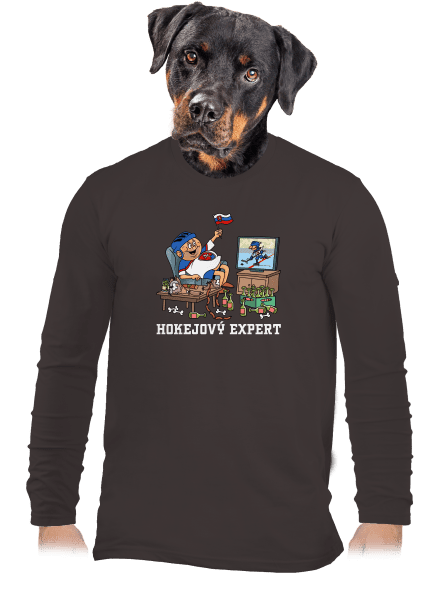 Hokejový expert pánske dlhý rukáv Bear Brown