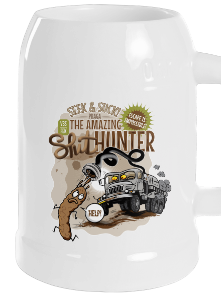 Shithunter polliter White