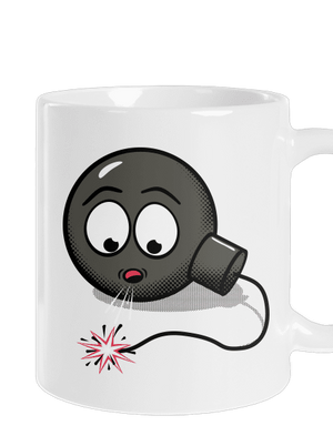 Bomba klasický hrnček White