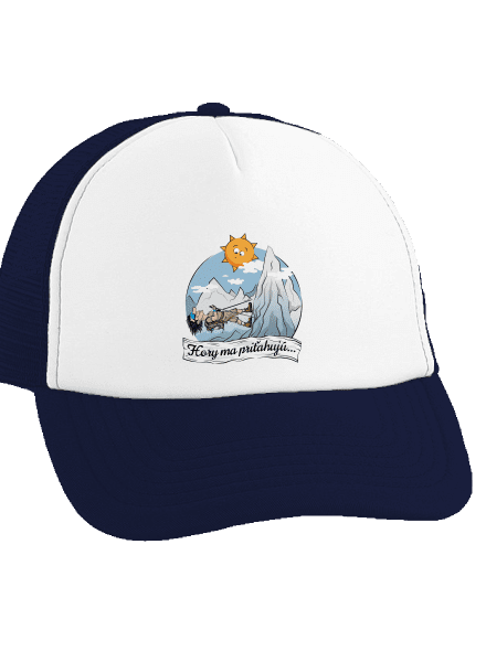 Hory ma priťahujú šiltovka truckerka French Navy cap