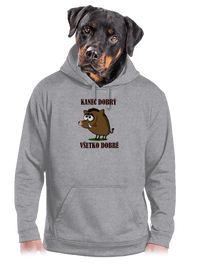 pánska mikina klokanka