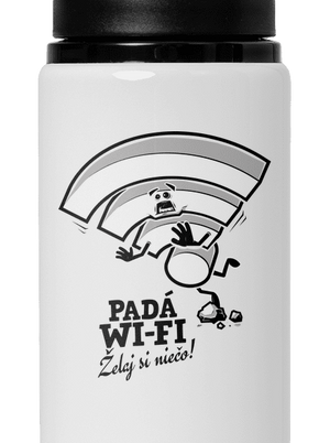 Padá wi-fi flaša na vodu White