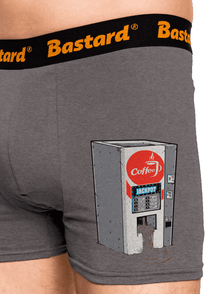 Jackpot boxerky Gray Melange
