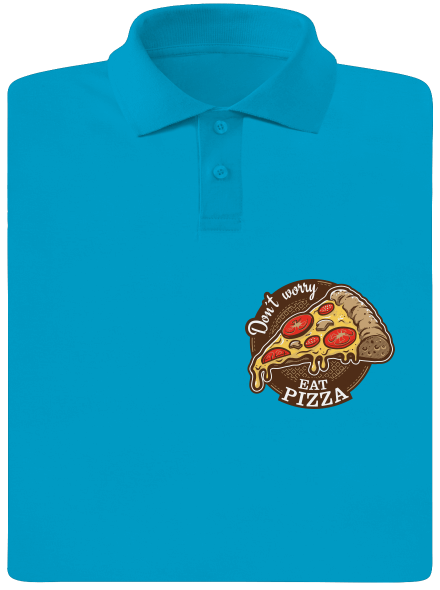 Pizza pánska polokošeľa Blue Atol