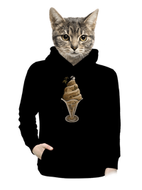 dámska mikina klokanka