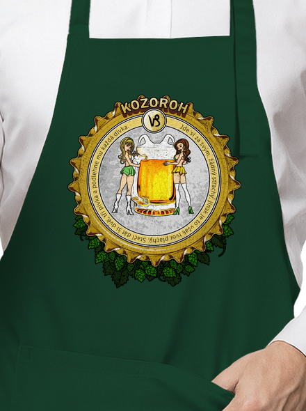 Pivný horoskop: Kozorožec zástera Bottle Green