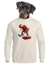 unisex mikina bez kapucne