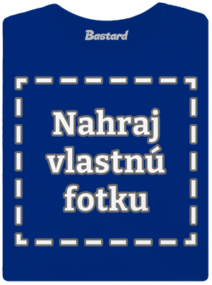 Vlastná potlač dámske tričko Royal Blue Mal