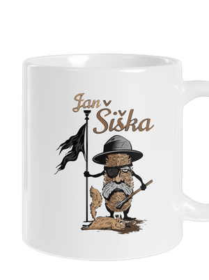 Jan Šiška klasický hrnček White