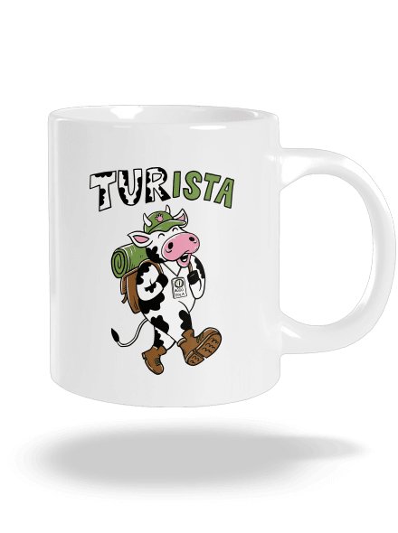Tur na cestách veľký hrnček White