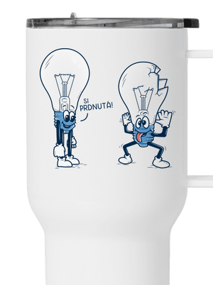 Prdlá termohrnček White