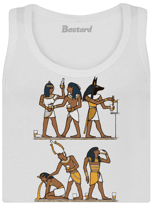 Egyptská párty dámske tielko klasické White