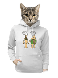 dámska mikina klokanka