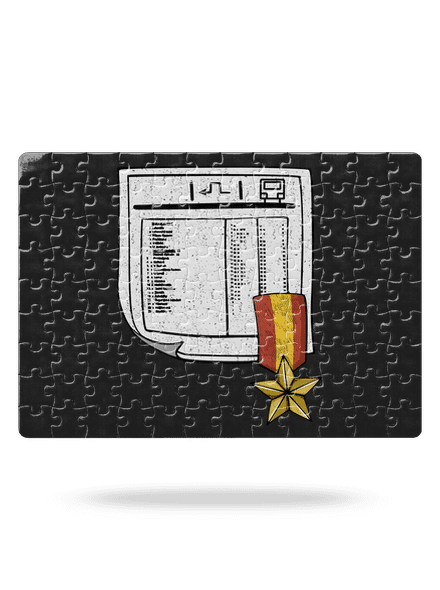 Cestovný poriadok puzzle White