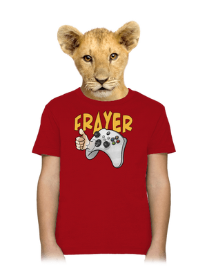 Frayer detské tričko Red