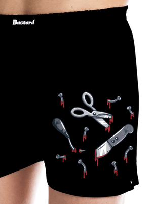 Halloween náradie pánske trenky Black