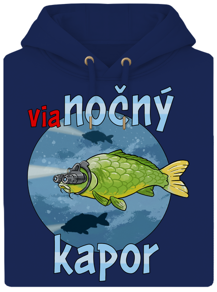 Vianočný kapor unisex mikina premium Navy