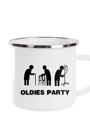 Oldies party plecháčik White