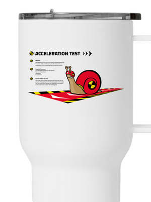 Snail test termohrnček White